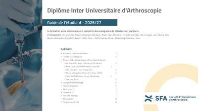 Guide de l'étudiant 2026-2027