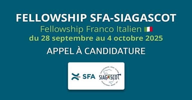 Fellowship Franco-Italien 2025 SFA-SIAGASCOT