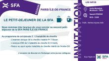 SFA Région Ile de France Petit Déjeuner 27 septembre 2025