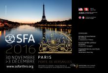 SFA 2016 Congrès