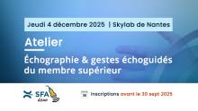 Atelier Échographie et gestes échoguidés du membre supérieur - Skylab