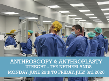 Arthroscopy et arthroplasty Utrecht 2026