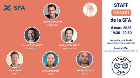 Staff Genou Mars 2025