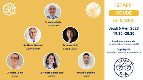 Staff coude avril 2023